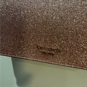 Kate Spade Pink Glitter Clutch